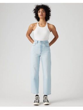 Levi’s Ribcage Straight Ankle Women's Jeans in Light Wash